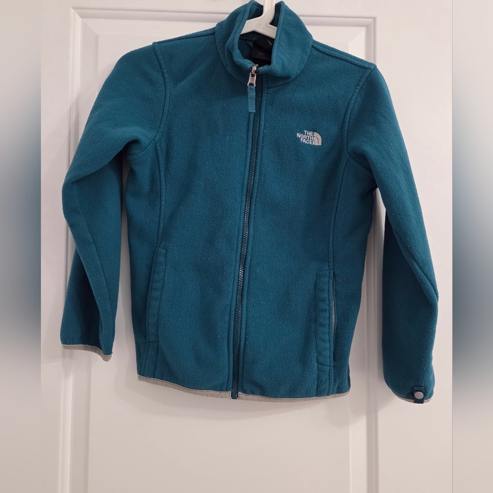 The North Face Girls Blue Jacket - Medium